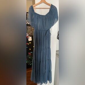 Baltic Born Swiss Dot Maxi Dress